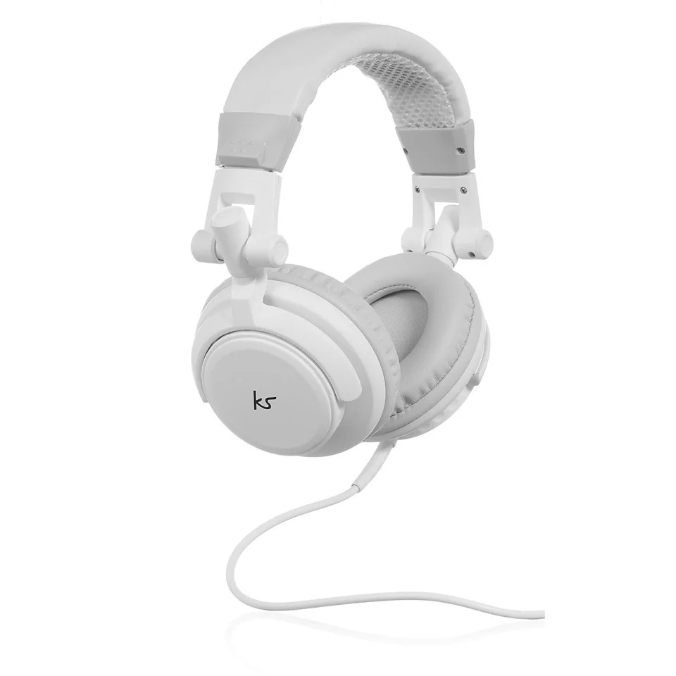 Kitsound DJ 2 Wired Headphones - White Image 1