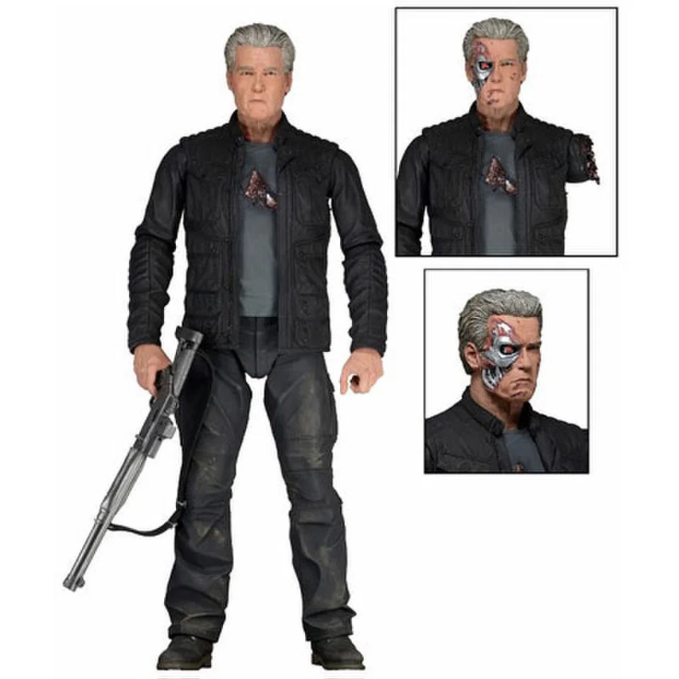 NECA Terminator Genisys T-800 7 Inch 2017 Version Action Figure Image 1