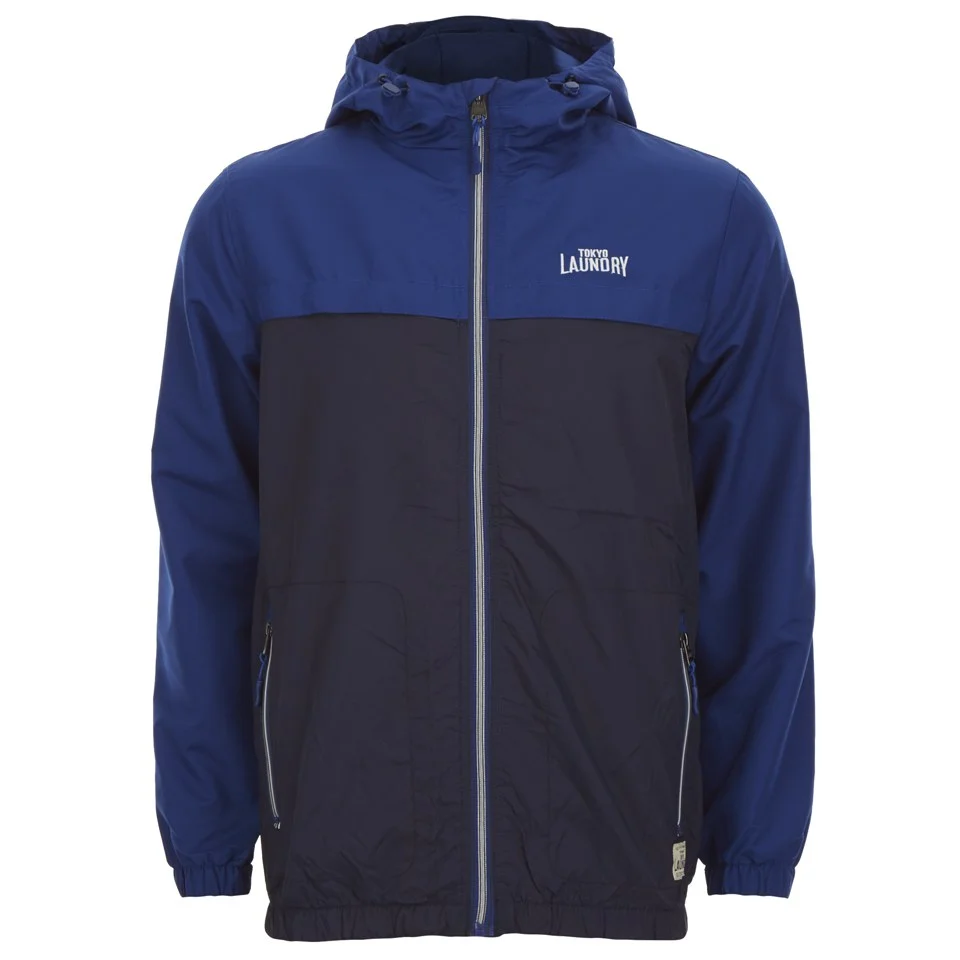 Tokyo Laundry Men's Carmel Windrunner Jacket - Midnight Blue - S - Blue Image 1
