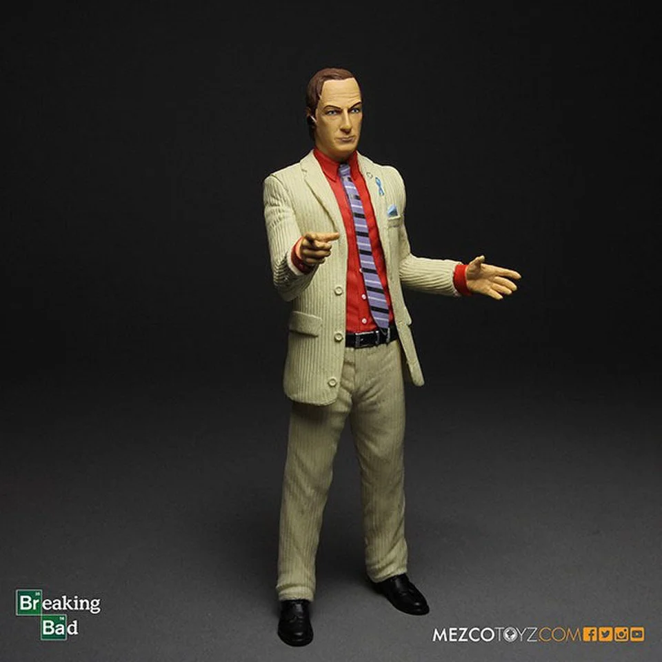 Mezco Breaking Bad Diorama Saul Goodman NYCC 2015 Exclusive Action Figure 15 cm Image 1