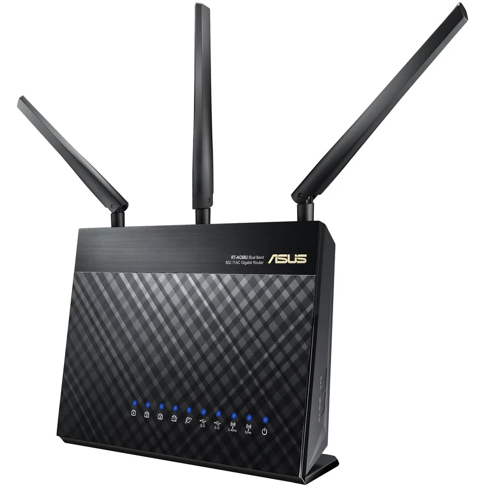 ASUS RT-AC68U Dual Band Wireless-AC 1900 Gigabit Router Image 1