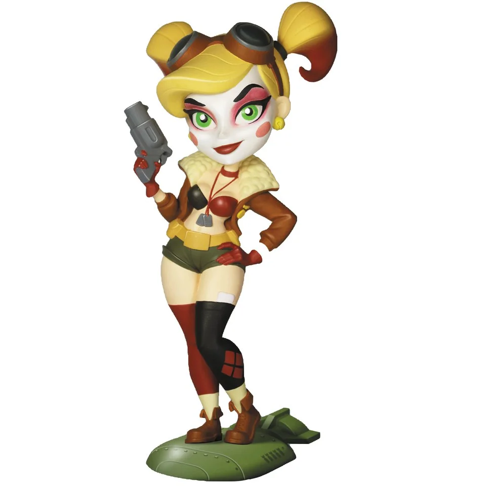 DC Bombshells Harley Quinn 7 inch Vinyl Figure Image 1