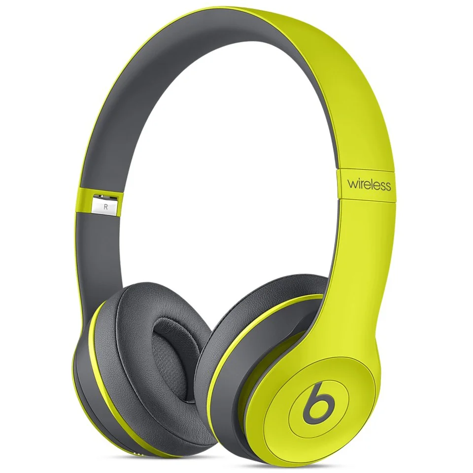 Beats by Dr. Dre: Solo2 Wireless Active Collection On Ear Headphones - Yellow Image 1