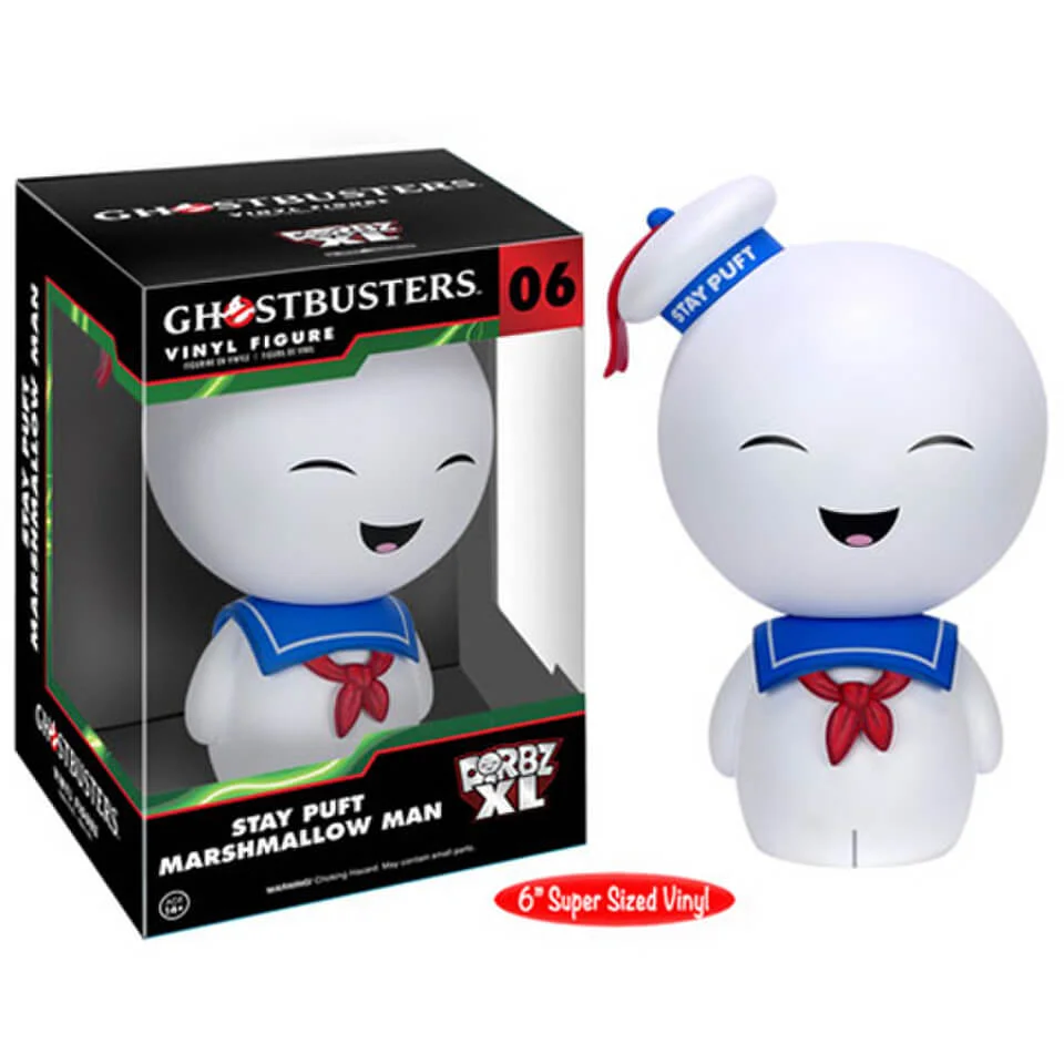 Ghostbusters Stay Puft Marshmallow Man XL 6 Inch Dorbz Vinyl Figure Image 1
