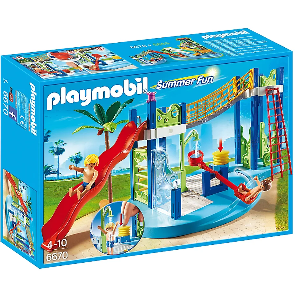 Playmobil Summer Fun Water Park Play Area (6670) Image 1