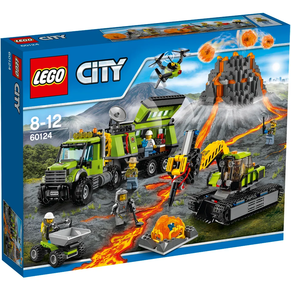 LEGO City: Volcano Exploration Base (60124) Image 1