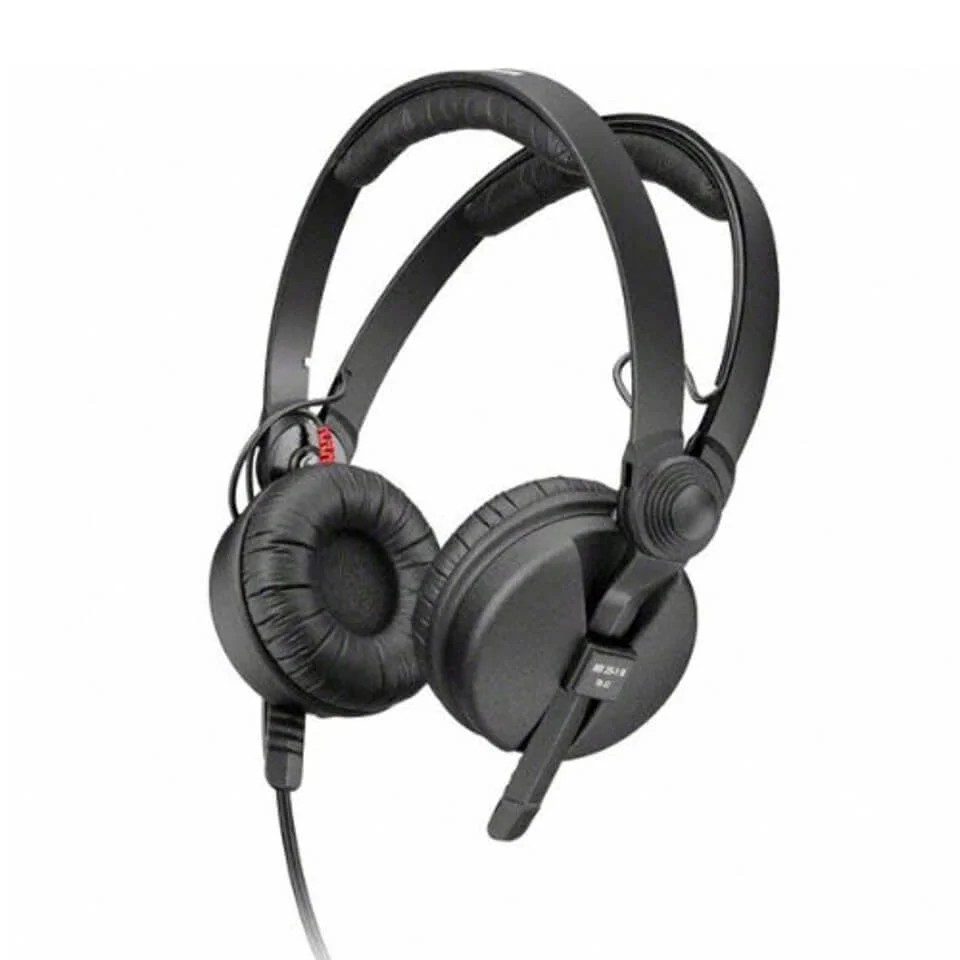 Sennheiser HD 25-1-II Basic Edition On-Ear Closed DJ Headphones - Black Image 1