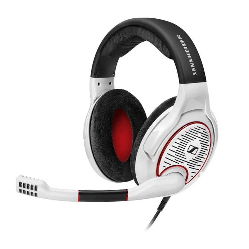 Sennheiser Game One Open Over-Ear Gaming Headset with Noise Cancelling Mic - White Image 1