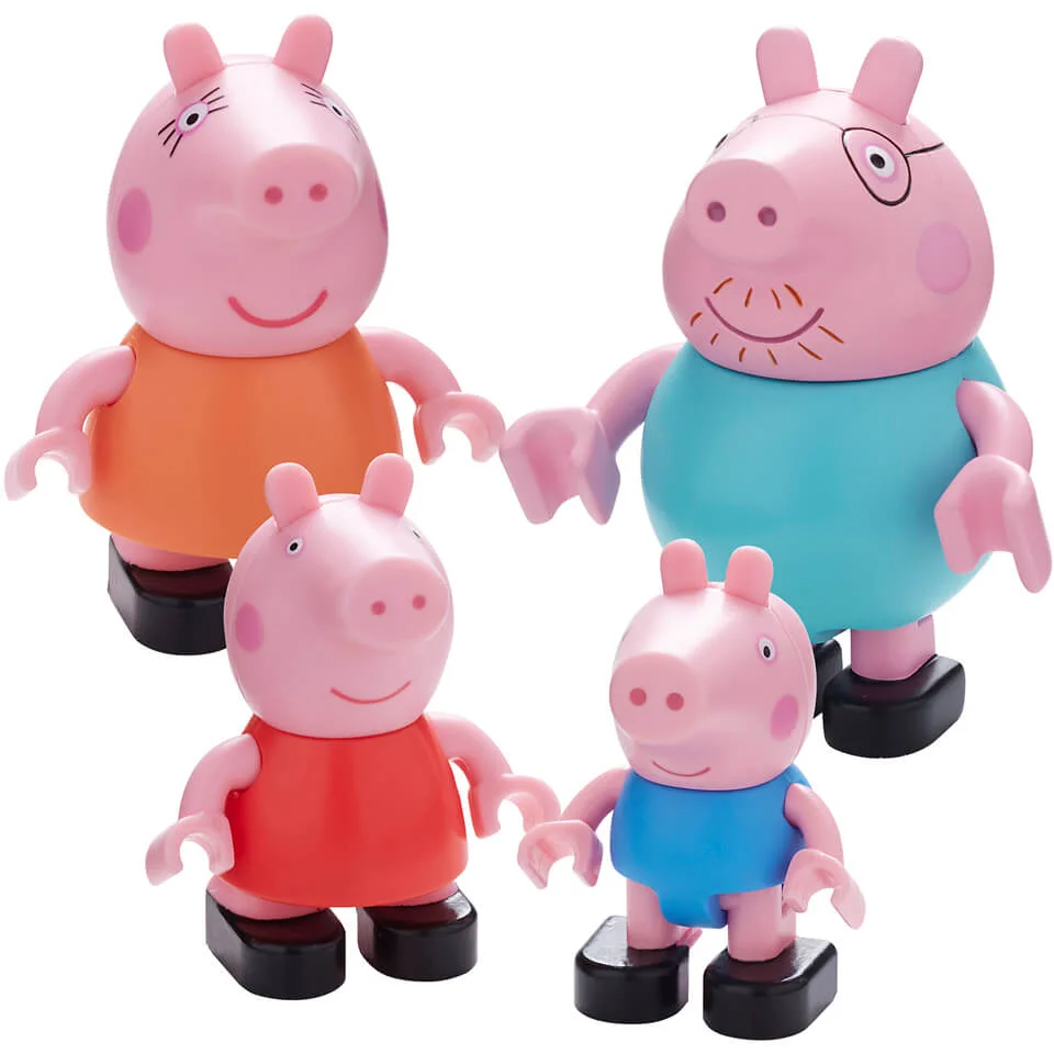 Peppa Pig Construction: Family Figure Pack Image 1