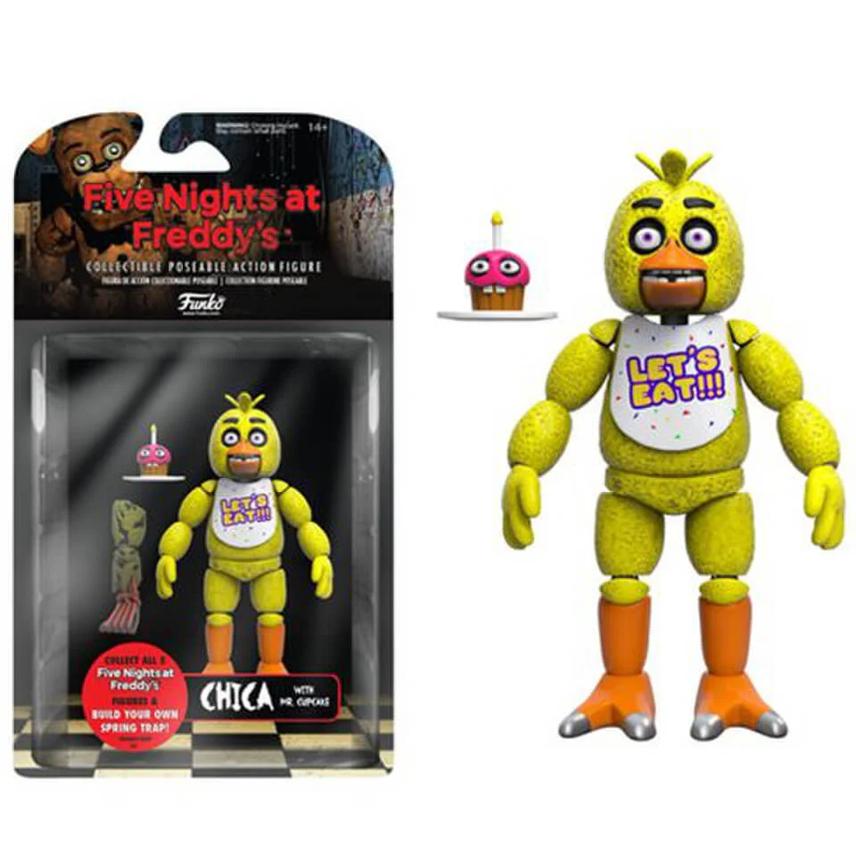 Five Nights At Freddy's Chica 5 Inch Action Figure Image 1