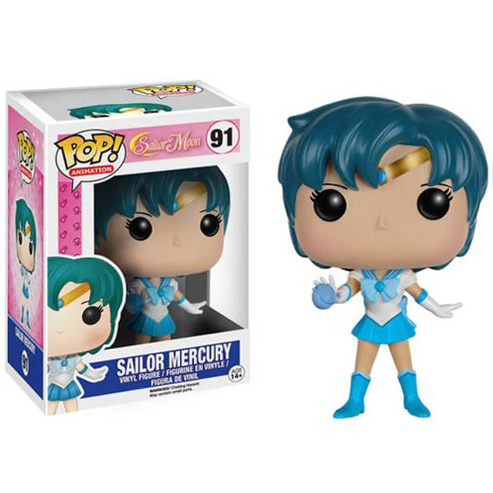 Sailor Moon Sailor Mercury Pop! Vinyl Figure Image 1
