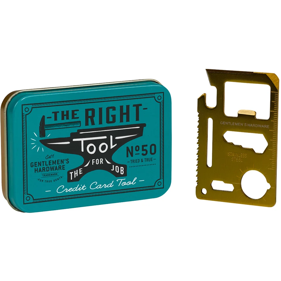 Gentlemen's Hardware Credit Card Tool Image 1