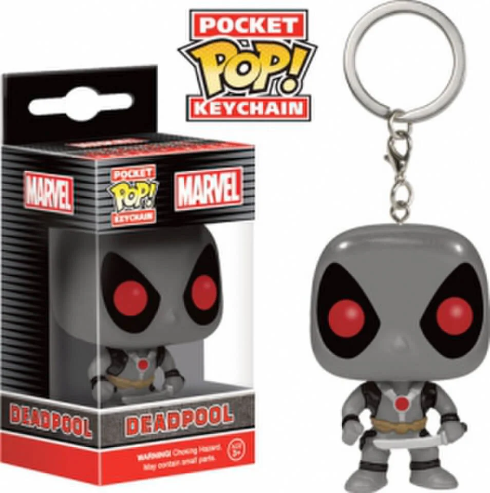 Marvel Deadpool X-Force Pocket Pop! Vinyl Key Chain Image 1