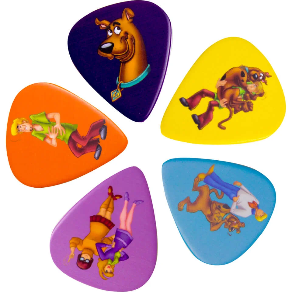 Scooby-Doo! Scooby and the Gang Guitar Plectrums (Set of 5) Image 1