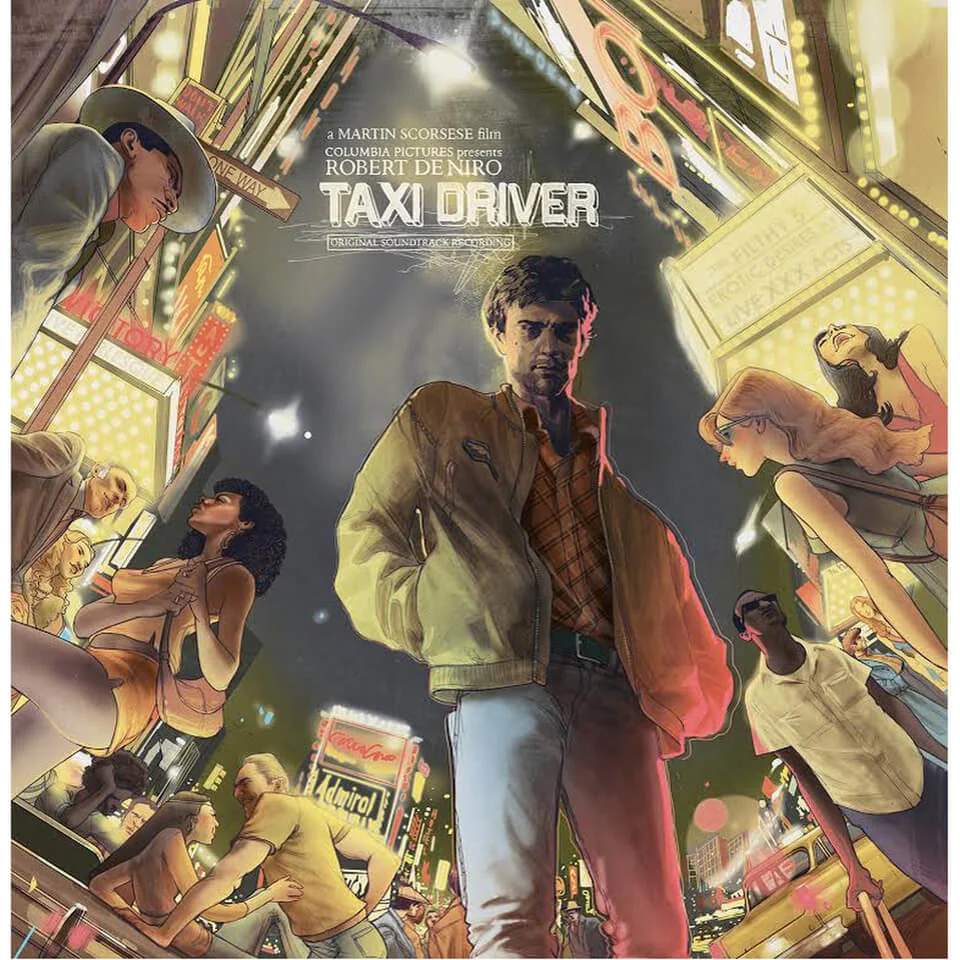 Taxi Driver The Original Soundtrack (2LP) - Yellow Vinyl Image 1