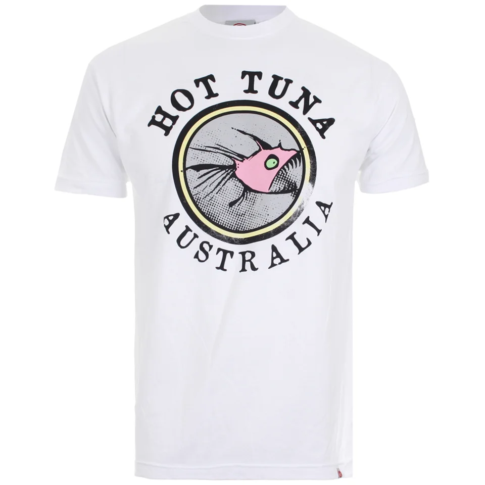 Hot Tuna Men's Australia T-Shirt - White - S - White Image 1