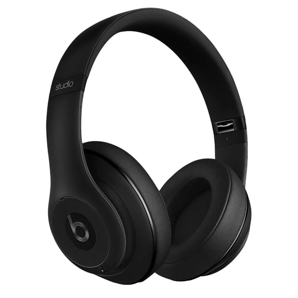 Beats by Dr. Dre: Studio 2.0 Noise Cancelling Headphones with RemoteTalk - Matte Black (Manufacturer Refurbished) Image 1