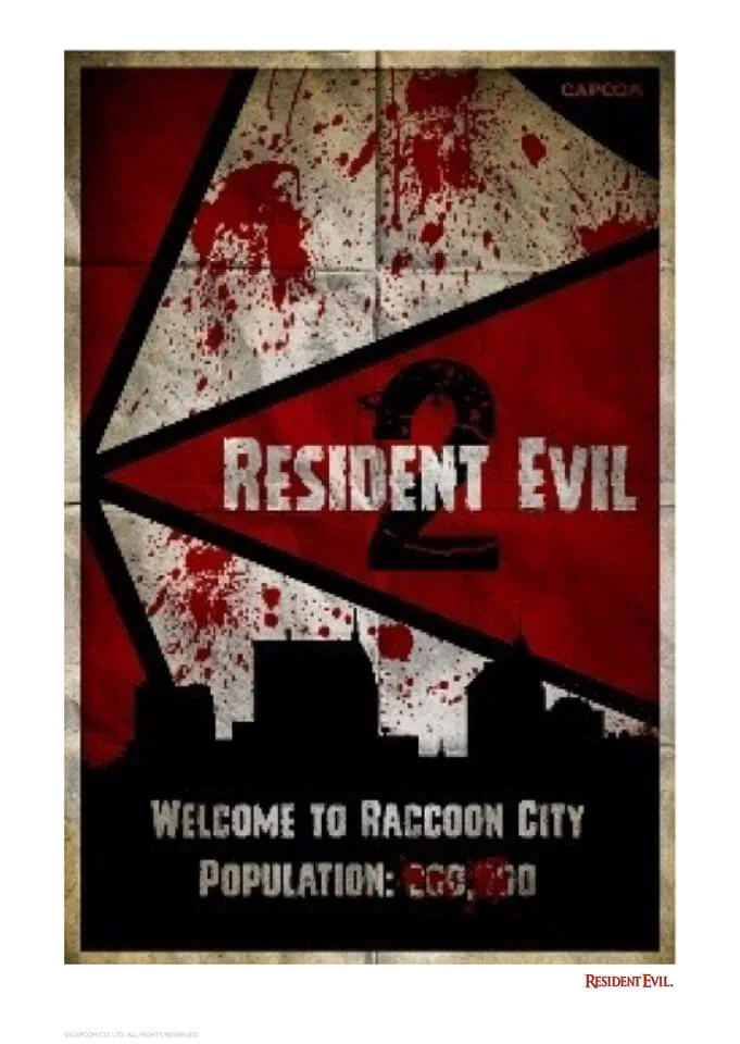 Resident Evil 2 Art Print - 16.5 x 11.7 Image 1