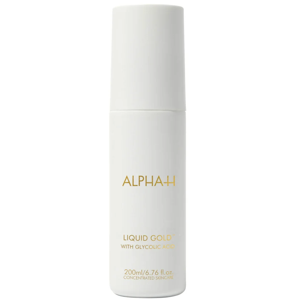 Alpha-H Liquid Gold Exfoliating Treatment with 5% Glycolic Acid Supersize 200ml Image 1