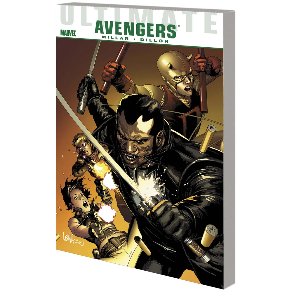 Marvel Comics Ultimate Comics Avengers Blade Vs Avengers Trade Paperback Graphic Novel Image 1