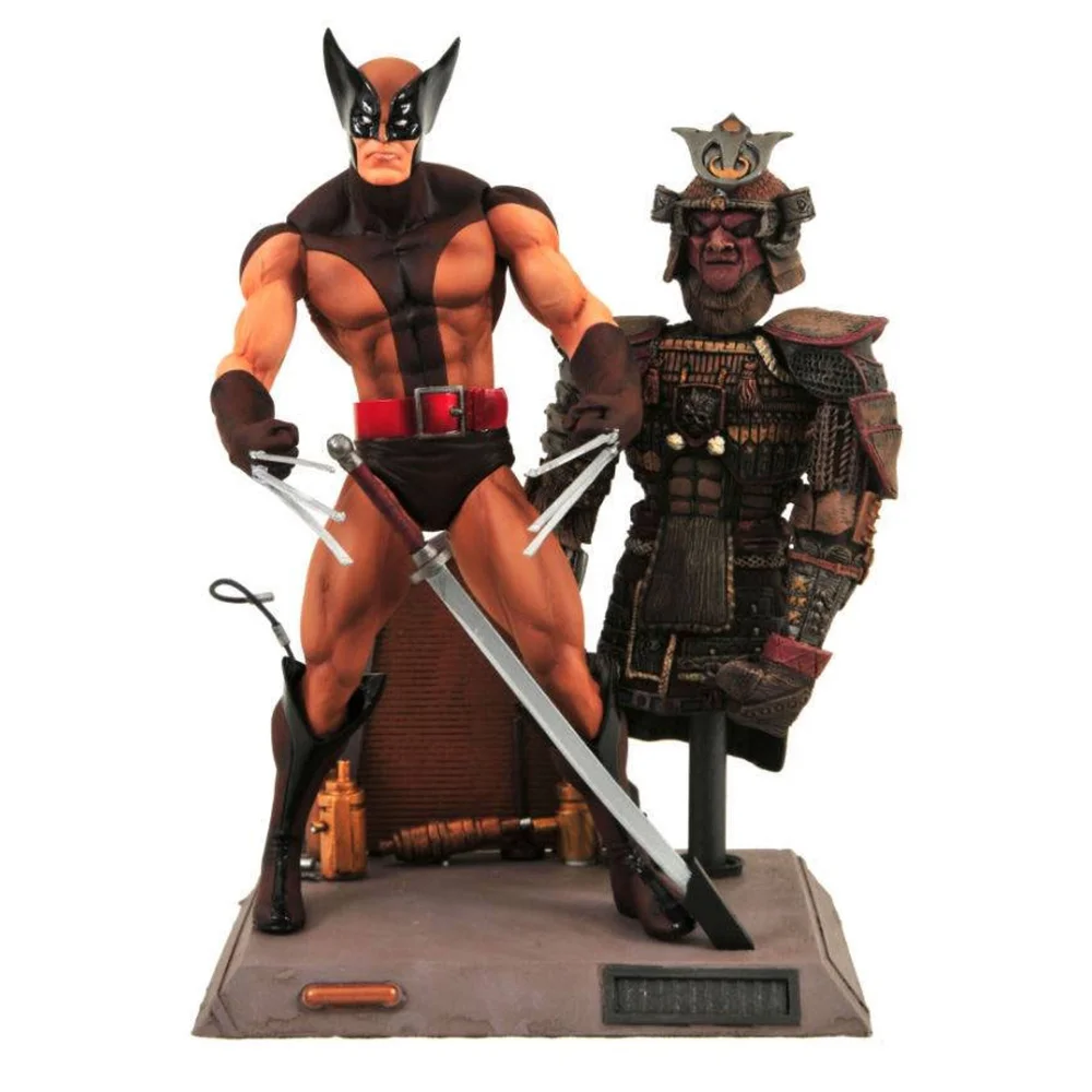 Diamond Select Marvel Select Action Figure - Wolverine (Brown Costume) Image 1