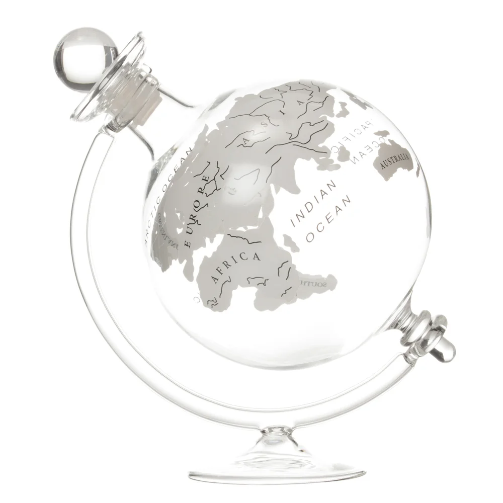 Glass Globe Whisky Decanter Image 1
