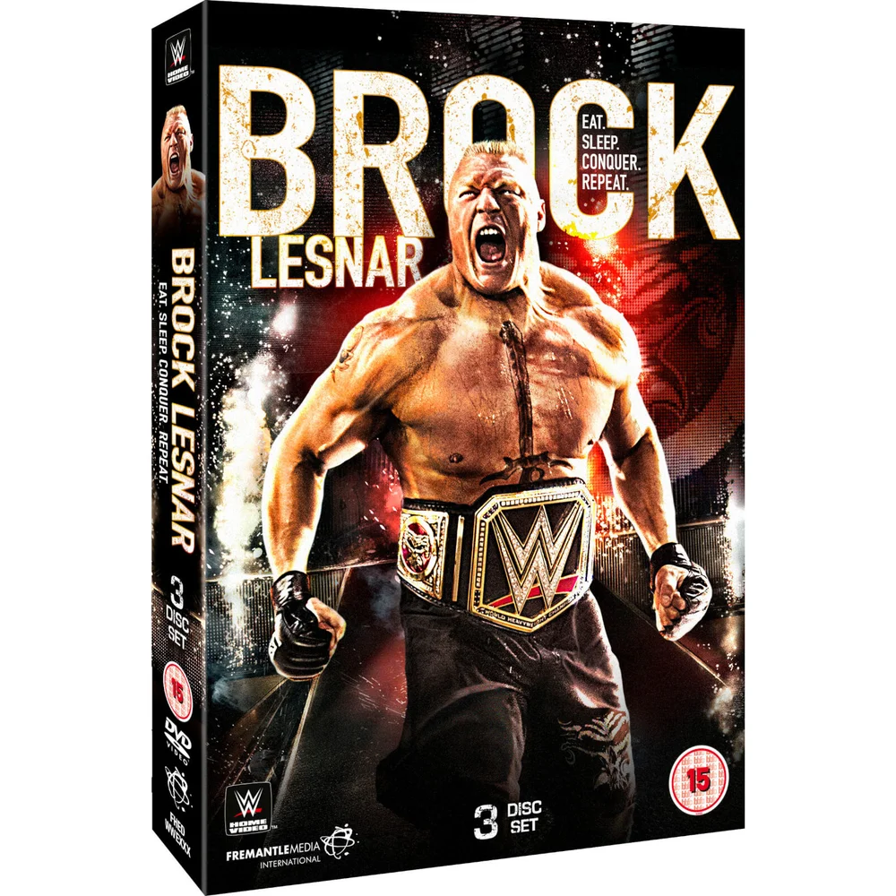 WWE: Brock Lesnar - Eat. Sleep. Conquer. Repeat. Image 1