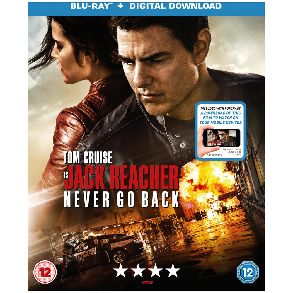 Jack Reacher: Never Go Back (Includes Digital Download) Image 1