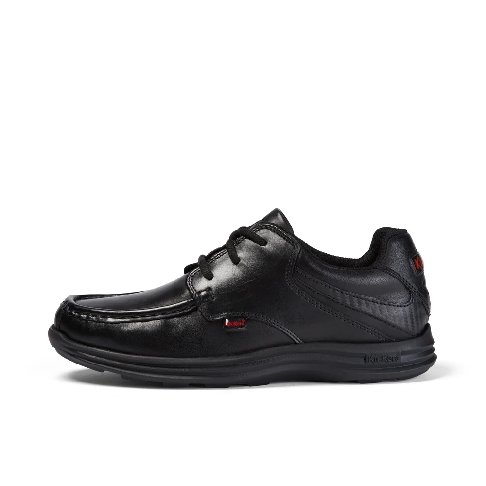 KICKERS REASAN LACE LTHR JM BLACK - 12.5 Image 1