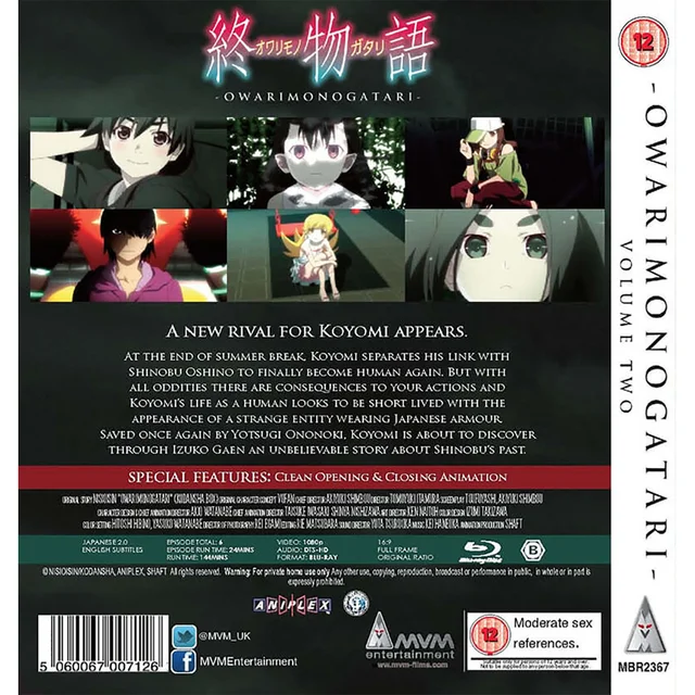 Owarimonogatari Part 2