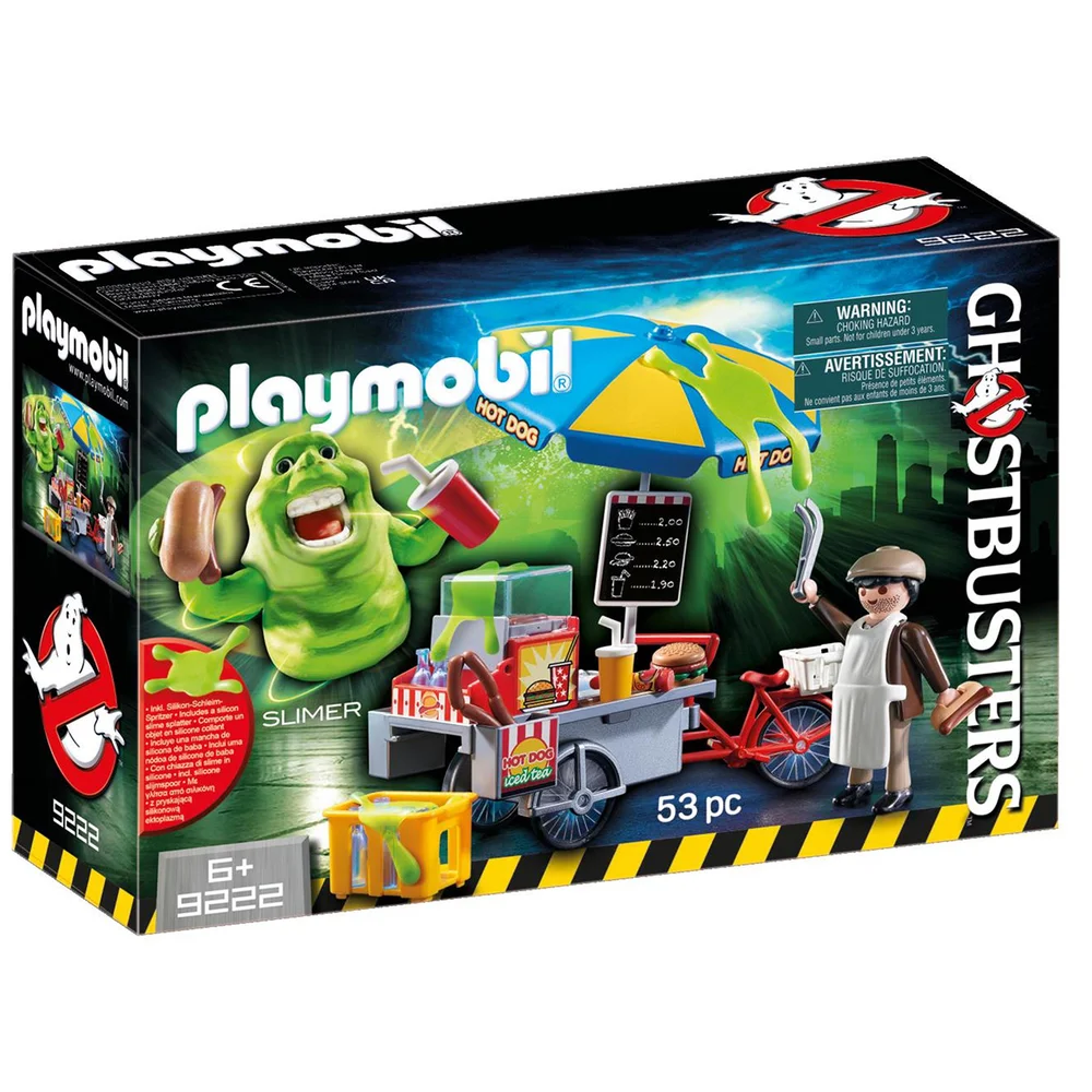 Playmobil Ghostbusters™ Slimer with Hot Dog Stand (9222) Image 1