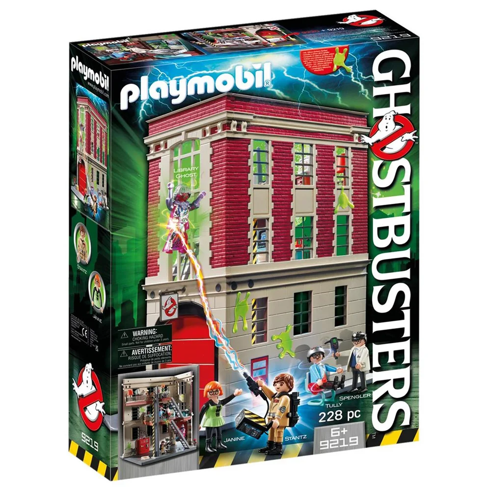 Playmobil Ghostbusters™ Firehouse (9219) Image 1