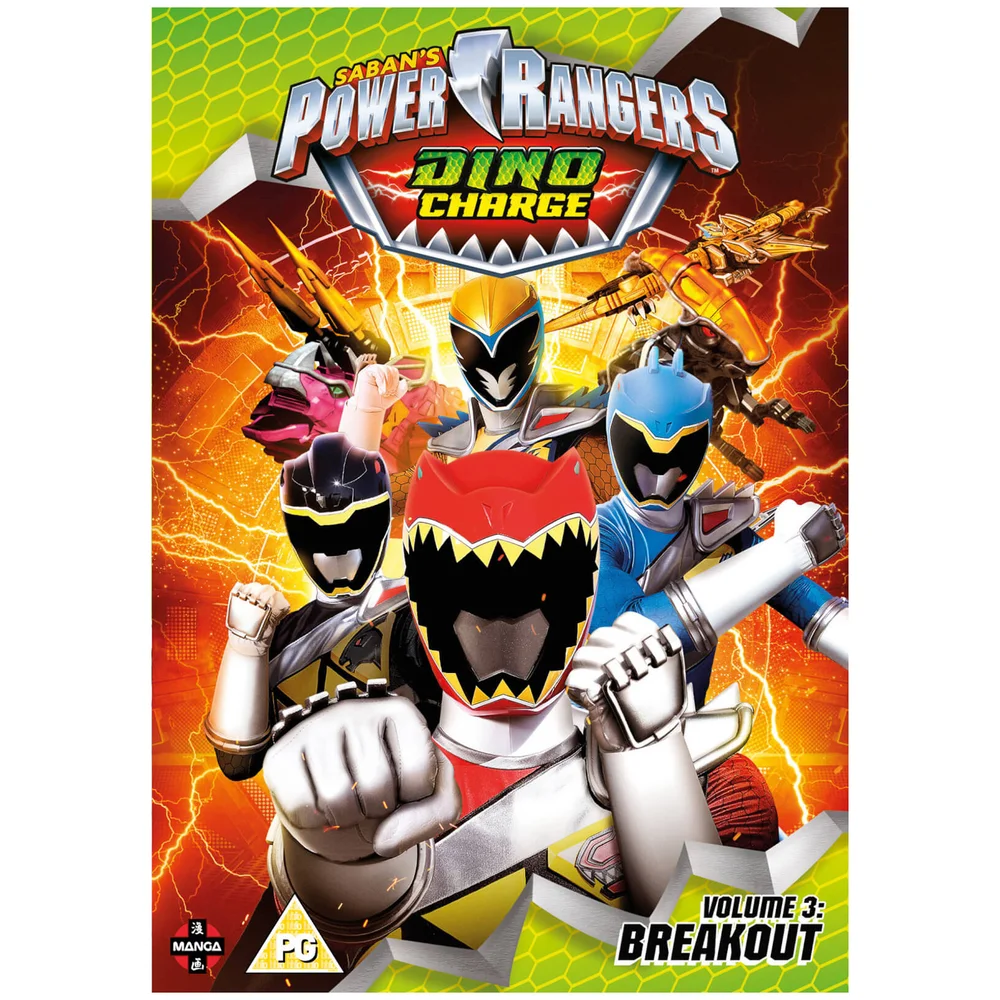Power Rangers Dino Charge: Breakout (Volume 3) Episodes 9-12 Image 1