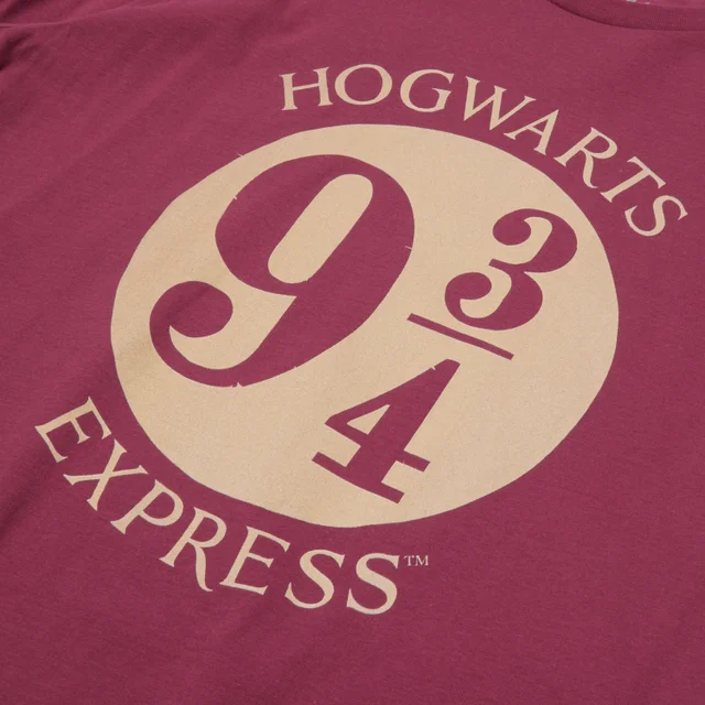 Harry Potter Platform Burgundy T-Shirt
