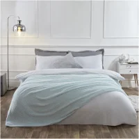 Dreamscene Duck Egg Waffle Throw