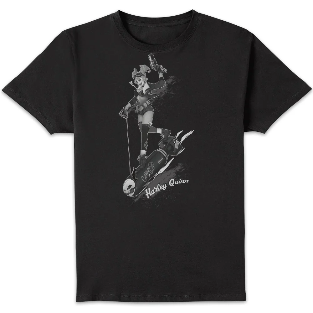 DC Comics Batman Harley Quinn Gotham T-Shirt in Black - XL Image 1