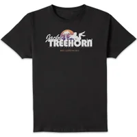 The Big Lebowski Treehorn Logo T-Shirt - Black - undefined undefined