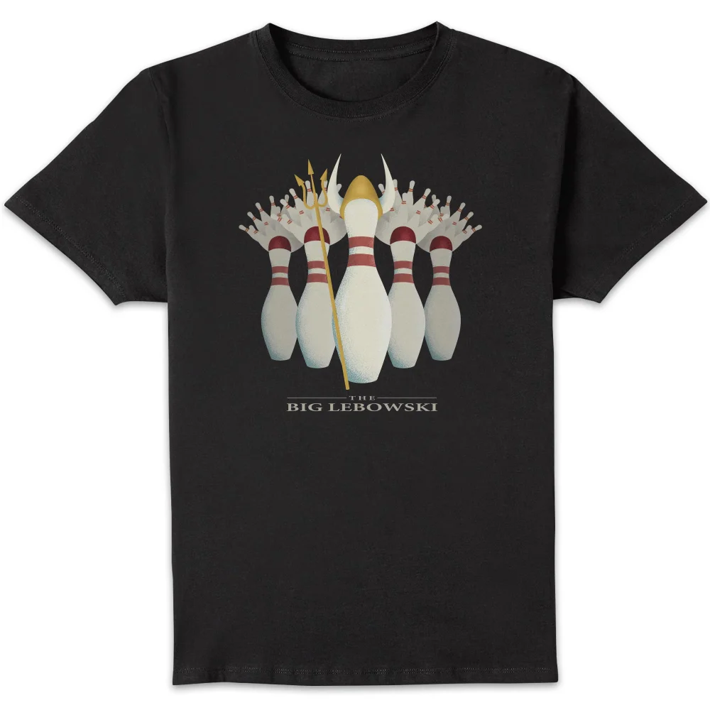 The Big Lebowski Pin Girls T-Shirt - Black - XXL Image 1