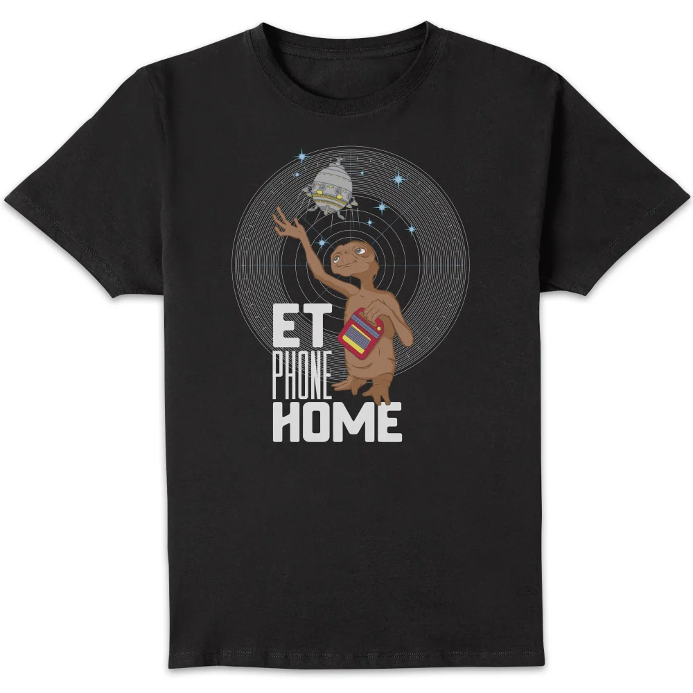 E.T. Phone Home T-Shirt - Black - S Image 1