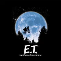 ET Moon Silhouette Women's T-Shirt - Black