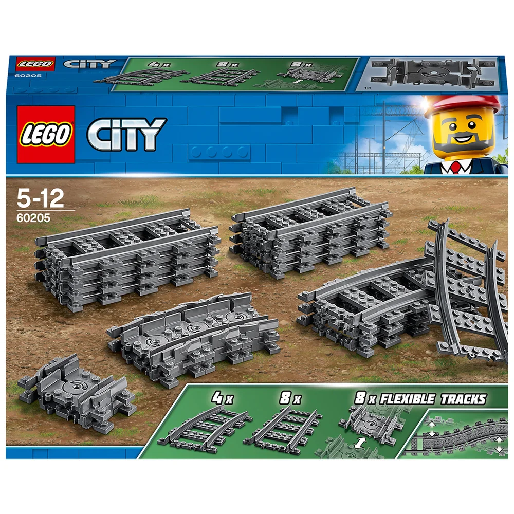 LEGO City: Tracks 20 Pieces Set (60205) Image 1