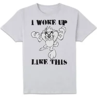 Looney Tunes I Woke Up Like This Men's T-Shirt - White - undefined undefined