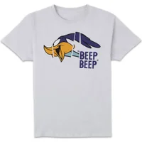 Looney Tunes Road Runner Beep Beep Men's T-Shirt - White