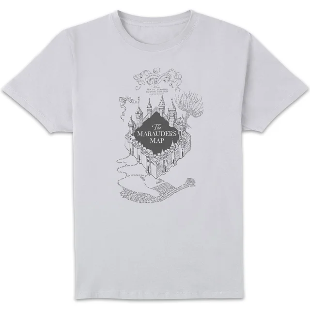 Harry Potter The Marauder's Map Men's T-Shirt - White