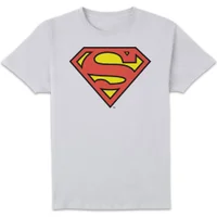 DC Originals Official Superman Shield Men's T-Shirt - White