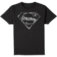 DC Originals Marble Superman Logo Men's T-Shirt - Black