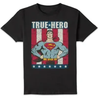 DC Originals Superman True Hero Men's T-Shirt - Black