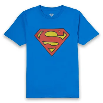 DC Originals Official Superman Shield Men's T-Shirt - Royal Blue