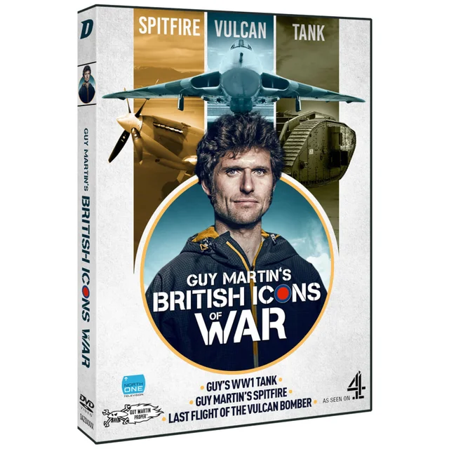 Guy Martin's British Icons of War - Boxset (Vulcan/Spitfire/Tank)