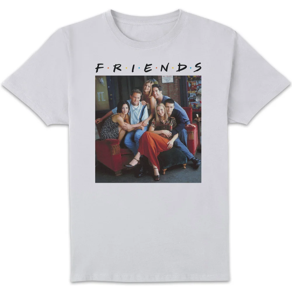 Friends Classic Character Men's T-Shirt - White - S Image 1